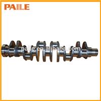 Forged steel and ductile cast iron diesel engine crankshaft for VOLVO TD120 TD121