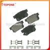 D536 GDB3154 21719 For ACURA For HONDA Semi metallic Car Brake Pad