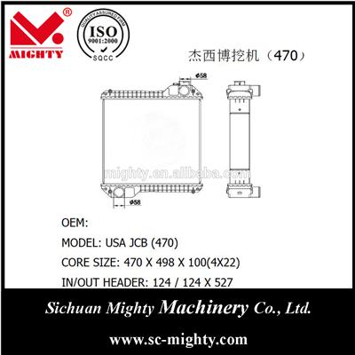 Good quality full aluminum tractor radiators for sale