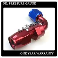 AN4 AN6 AN8 AN10 AN12 Racing Aluminum Swivel Hose End Oil Cooler Hose Fitting Adapter Electrical 90 Degree