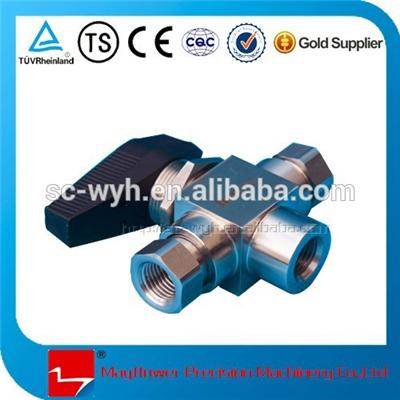 CNG 3 way filling valve cng fuel fill valve