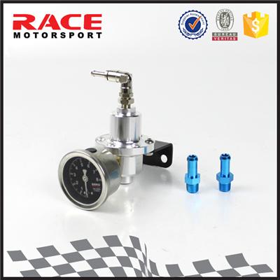 Trade Assurance Aluminium Fuel Pressure Regulator with Gauge