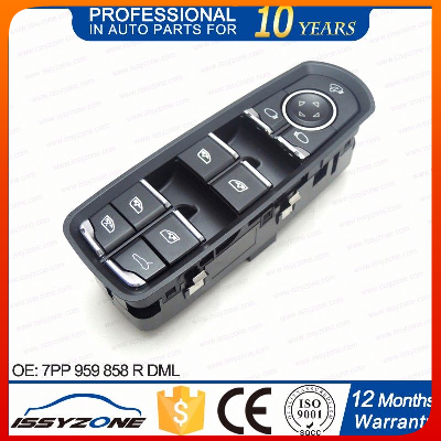 Hot sales For Porsche Cayenne 2011-2014 power window switch 6 pin 7PP 959 858 R DML IWSPS001