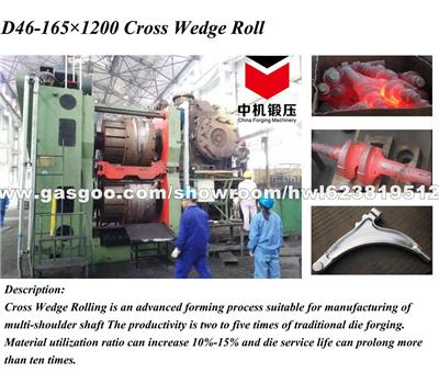 D46-80X700 Cross Wedge Roll For Flashess Forming