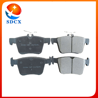 high quality semi-metallic brake pad