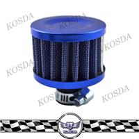12mm Blue Car Motor Cold Air Intake Filter Turbo Vent Crankcase Breather Air Filter