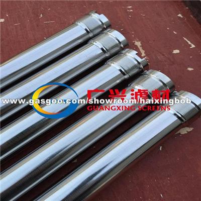 wedge wire slot tubes