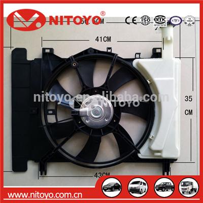 NITOYO 16361-0M060 Radiator Fan FOR TOYO-TA YA-RIS Blower Assy