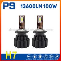 Latest 100W led headlight H7 LED Headlight 13600LM high lumen Super bright H4, H7, H8, H9, H11, 9005, 9006