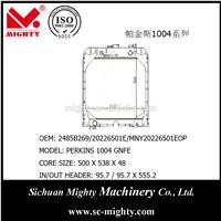 Aluminum generator radiator for 2485B269 20226501E MNY20226501EOP