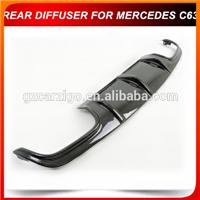 Rear Lip Carbon Fiber Diffuser Fit For Mercedes Benz W204 C63 AMG Bumper 08-11