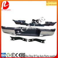 Japanese hilux revo 2015 2016 accessories high quality metal rear bumper spare auto body parts