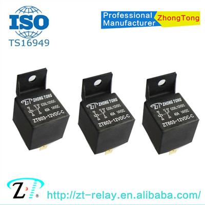 4pin 5pin 12V 24V 40A mini auto relay