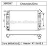 radiator for chevrolet/gmc century 90~91 dpi:1047