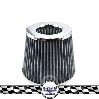 High quality 3" silver car air filter auto air filters size in cheap price