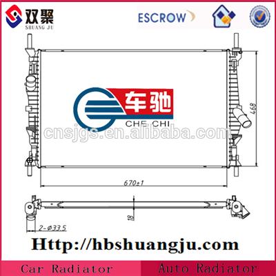 Hot sale diesel engine radiator