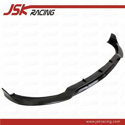 B STYLE CARBON FIBER FRONT LIP FOR 2015-2017 MERCEDES BENZ C-CLASS W205 C63 AMG