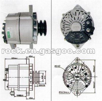 NEW HNROCK 14V 120A ALTERNATOR JFZ1996Y J7113-3701100 FOR YU CHAI ENGINE