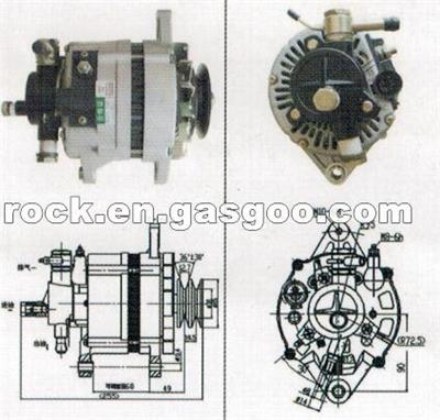 NEW HNROCK 14V 90A ALTERNATOR JFZB1990A5 F6000-3701100 FOR YC4F90-23 YC4F90-21 XIA MEN JIN LV JIN BEI SHEN YANG ZHONG SHUN