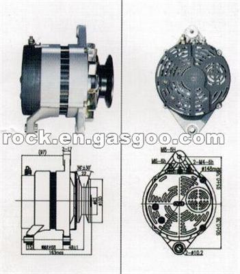 NEW HNROCK 28V 35A ALTERNATOR JFZ2702A 1531B-3701010 FOR YU CHAI 4110 SERIES DIESEL ENGINE YC4110ZQ HUBEI SAN HUAN DONG FENG SHEN YU DONG FENG TRUCK