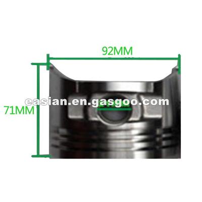 Nissan H25 Piston12010-60K00|92mm Piston With Pin And Clip