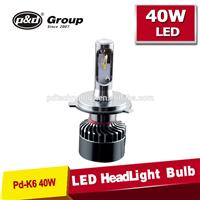 Popular 40W k6 LED car headlight , led headlight kit, led auto headlight