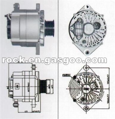 NEW HNROCK 28V 70A ALTERNATORJFZ2972Y2 A3101-3701010 FOR YU CHAI 6108ZLQB/6A220-20/6A240-20