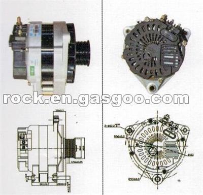 NEW HNROCK 28V 80A ALTERNATOR JFZ2980YN J62YB-3701100 FOR WEI CHAI ENGINE