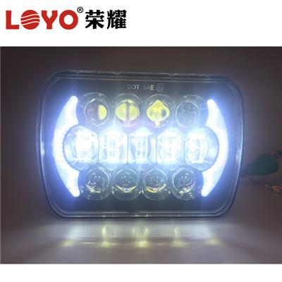 truck 105W 5x7inch led headlight 5x7" led headlight truck hi low truck head light rectangle sealed beam