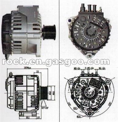 NEW HNROCK 28V 120A ALTERNATOR JFZ2912YCKW 279400066 FOR KING LONG AIR-CONDITION KING LONG BUS