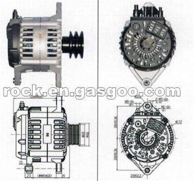 NEW HNROCK 28V 120A ALTERNATOR JFZ2912YCD 3701-80-00150 FOR YC4D ENGINE