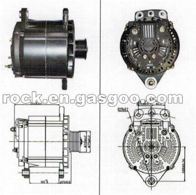 NEW HNROCK 28V 150A ALTERNATORJFZ2916Y1B1 FOR YU CHAI YC6G240-20 DA KING LONG BUS