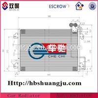 Compressor Condenser for Renault OE: 7700434383