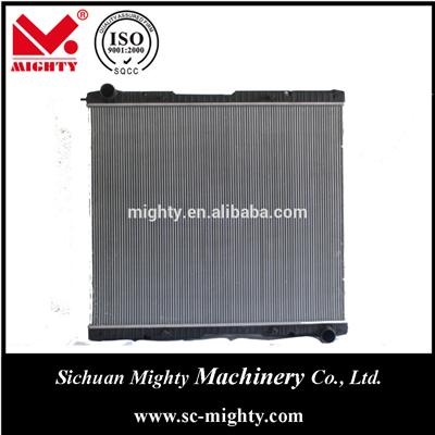 OE 1527653/1741588/1784616 aluminum dump truck radiator for sale