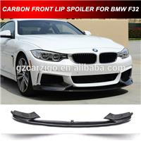 Pure carbon fiber fibre Front Splitter Spoiler lip for BMW F32 F33 4 SERIES M Sport M Tech bumper