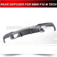 Carbon Fiber Rear Diffuser Lip Fit For BMW F10 M-Sport M Tech Bumper