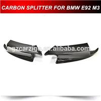 FIT FOR BMW E90/E92 M3 CARBON FIBER UNDER FRONT BUMPER LIP SPOILER SPLITTER