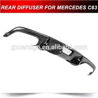 CARBON FIBER REAR BUMPER DIFFUSER FOR W204 C63 AMG BUMPER