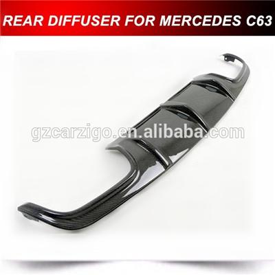 C63 CARBON DIFFUSER LIP SPOILER FOR MERCEDES W204 AMG