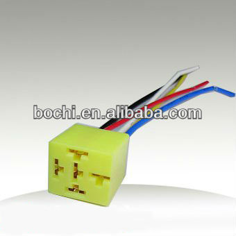 12V 5Pin Auto Relay Sockets with Cables