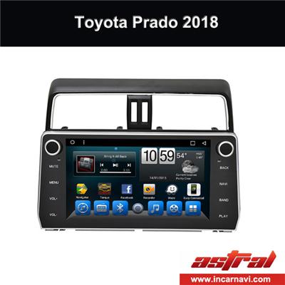 Chinese Supplier Toyota Touch Screen Radio With Bluetooth Navigation Prado 2018