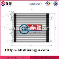 Vacuum brazed air-cooled condensers for opel oe: 1850095