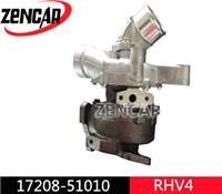 12 month warranty turbo for Toyota turbocharger VED20027 1VD-FTV VDJ76/78/79 Engine