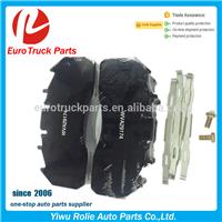 Parts No WVA29174 Best quality heavy duty renault truck brake disc truck brake pads