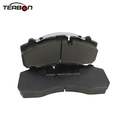 Heavy Duty Brake Pad With Emark For Mercedes Benz Actros