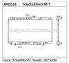 radiator for ToyotaCorolla 88~92 dpi534