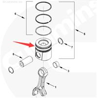 Cummins 6B 6BT 6B5.9 B5.9 6BT5.9 6BTA5.9 Piston 3957790 4089778