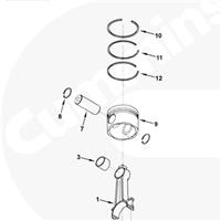 Cummins K38 K50 Engine Piston 3628731 3803530 3627811 3067415