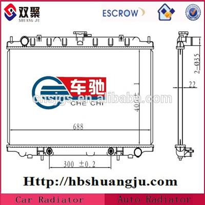 Cooling system radiator ForNissan OE: 21410-31U00/21410-0L700
