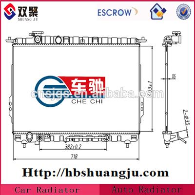 Radiator manufacturing For Hyundai oe: 25310-38050